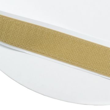 4" - DuraGrip brand Peel & Stick Hook: Rubber - Beige DG40BGHR