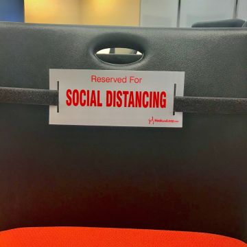 Social Distancing Strap-Brown