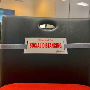 Social Distancing Strap-Dark Gray