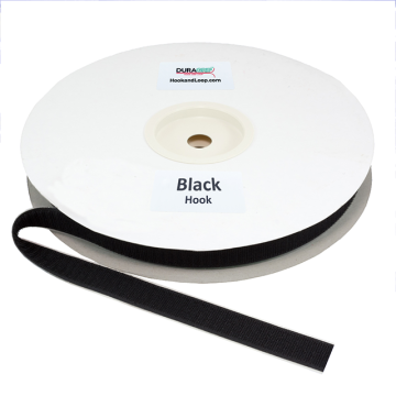 Duragrip 1" Black Hook Acrylic