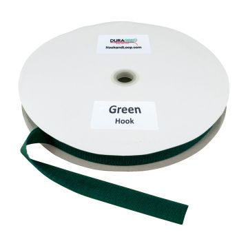 1" - DuraGrip Brand Sew-On Hook - Kelly Green DG10GRHS