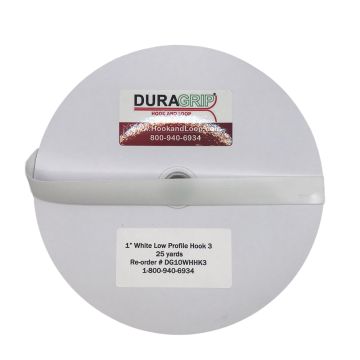1" DuraGrip Brand Black Low Profile Hook 3 - DG10BLH3