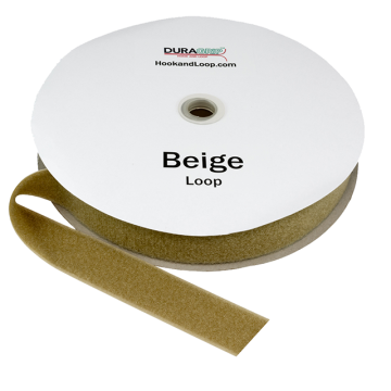 1.5" - DuraGrip brand Peel & Stick Loop: Rubber - Beige DG15BGLR