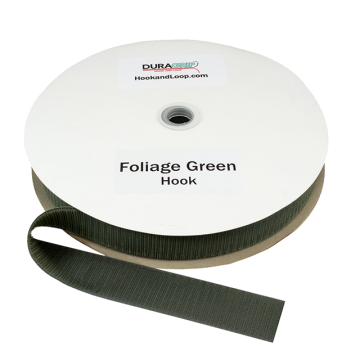 1.5" - DuraGrip Brand Sew-On Hook - Foliage Green DG15FGHS