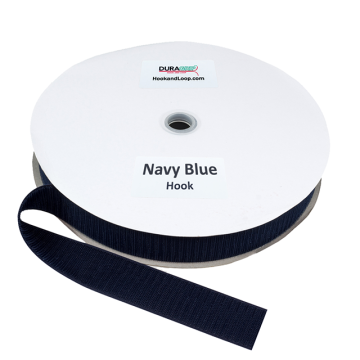 1.5" - DuraGrip Brand Sew-On Hook - Navy Blue DG15NBHS