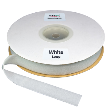Duragrip 1.5" White Loop Acrylic