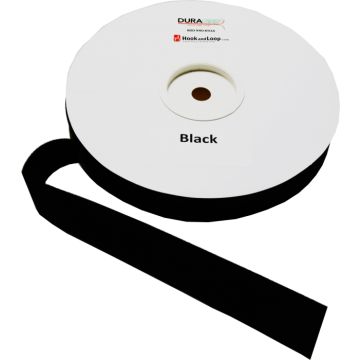 2" Black Hook to Loop