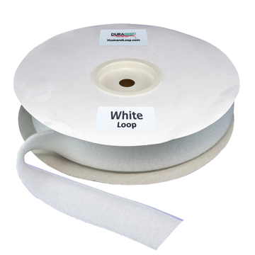 Duragrip 2" White Loop Acrylic