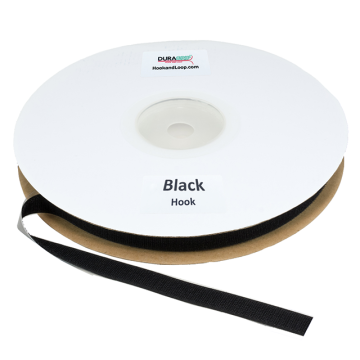 Duragrip 3/4" Black Hook Acrylic