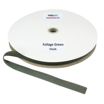 3/4" - DuraGrip Brand Sew-On Hook - Foliage Green DG34FGHS