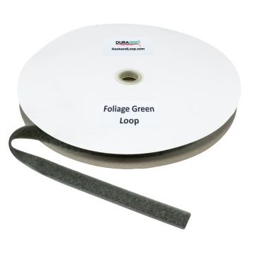 3/4" - DuraGrip Brand Sew-On Loop - Foliage Green DG34FGLS