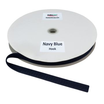 3/4" - DuraGrip Brand Sew-On Hook - Navy Blue DG34NBHS