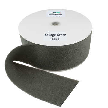 4" - DuraGrip Brand Sew-On Loop - Foliage Green DG40FGLS