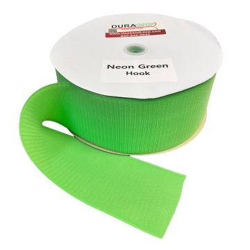 DuraGrip® Brand - 4" Neon Green Hook Sew-On