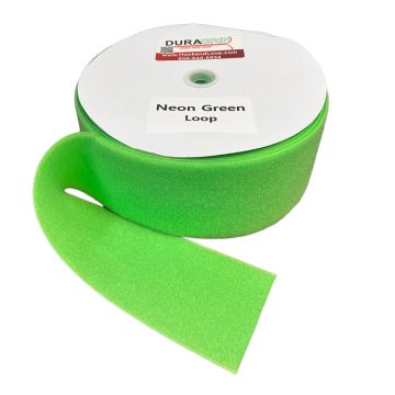 DuraGrip® Brand - 4" Neon Green Loop Sew-On