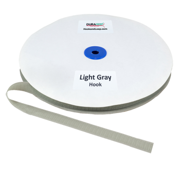 5/8" - DuraGrip Brand Sew-On Hook - Light Gray DG58LGHS