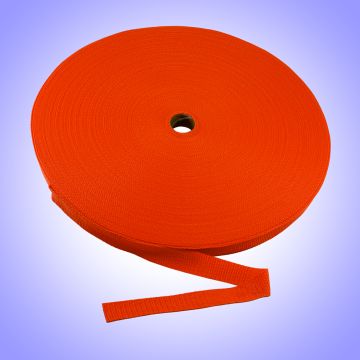 2" - DuraGrip brand Heavyweight Polypropylene Webbing - Orange DG20ORWEBB-HW