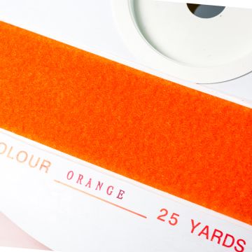 2" - DuraGrip brand Peel & Stick Loop: Rubber - Orange DG20ORLR