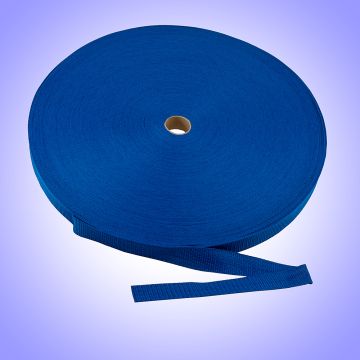 2" - DuraGrip brand Heavyweight Polypropylene Webbing - Pacific Blue DG20PBWEBB-HW