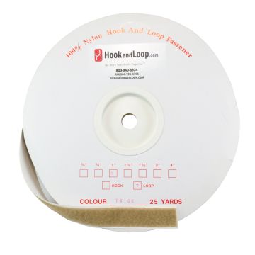 DuraGrip® Brand - 3/4" Beige Loop: Peel & Stick - Rubber