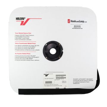 VELCRO® Brand - 1" Black Hook 65 Sew-On