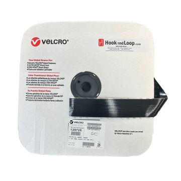 VELCRO® Brand - 2" Black Hook MVA8: Pressure Sensitive Adhesive - Acrylic