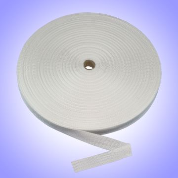 2" - DuraGrip brand Heavyweight Polypropylene Webbing - White DG20WHWEBB