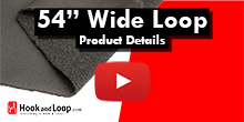 54 Inch VELCRO Brand Wide Loop 3001
