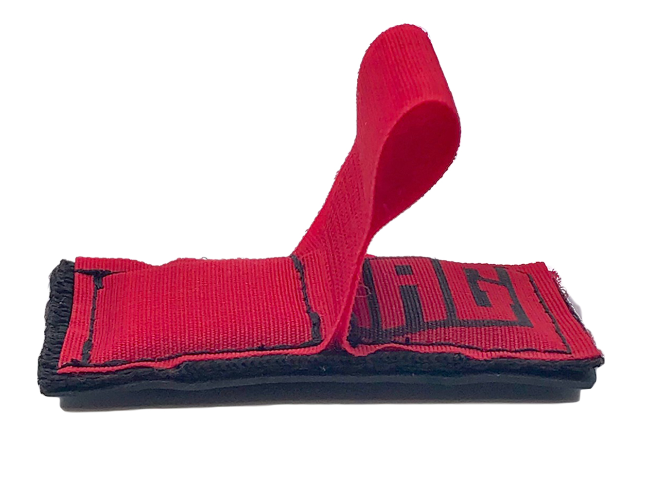 Sewn strap with magnet