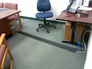 Cable Management Straps using Hook and Loop