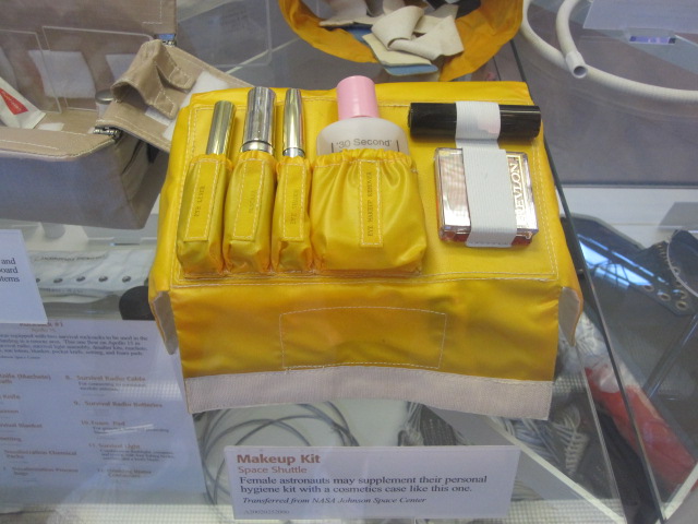 NASA Makeup case with pockets and VELCRO for use in outer space