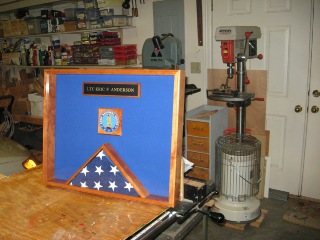 Shadow Box using VELCRO® Brand Veltex